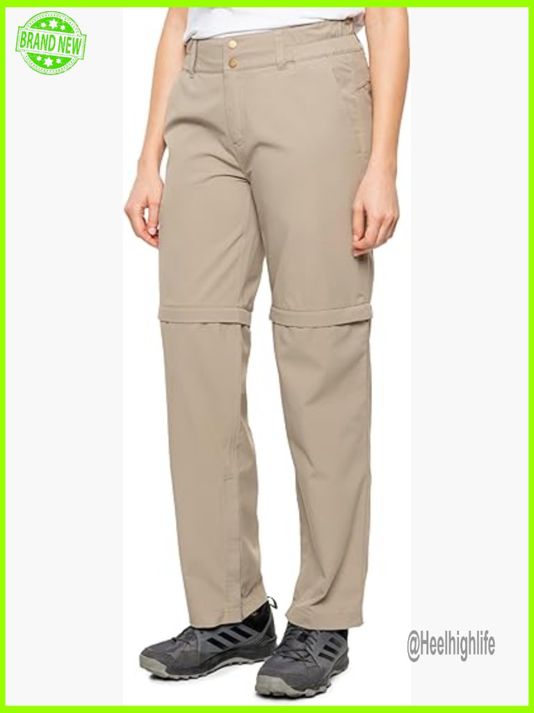 Convertible Pants With Insect Repellent, Upf 50+, Lightweight Stretch